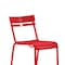 Flash Furniture Red All-Weather Armless Steel Dining Chair XU-CH-10318-RED-GG - alternate 6